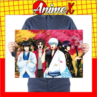Tấm Poster anime Gintama - Linh hồn bạc - áp phíchdán tường, dán kính by AnimeX