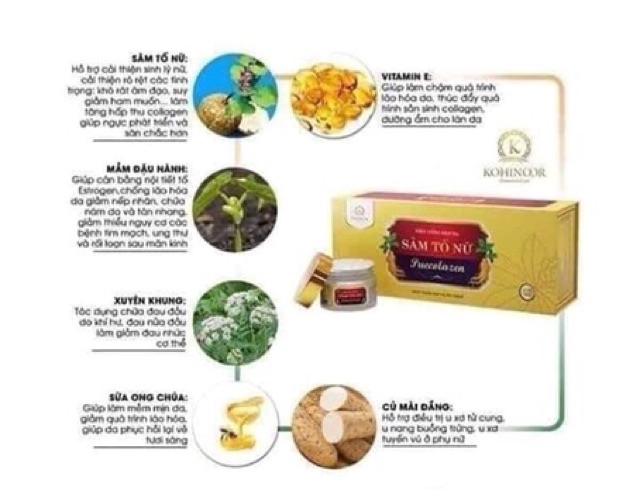 Viên uống đẹp da sâm tố nữ ( bao check tem tổng đài -cào mã npp ) | BigBuy360 - bigbuy360.vn