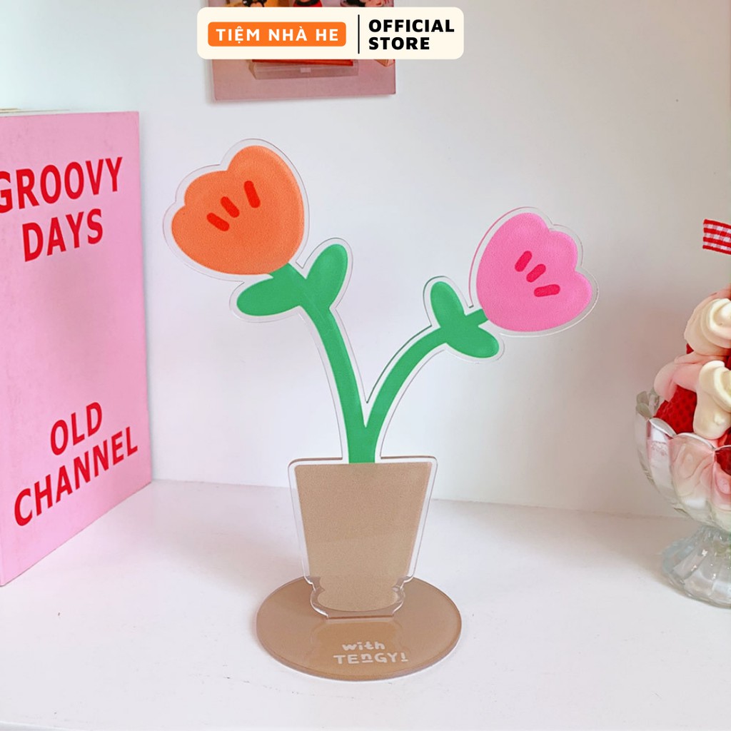 Kẹp Giấy Note Để Bàn Tiệm Nhà He, Kẹp Ảnh Hình Gấu Dễ Thương