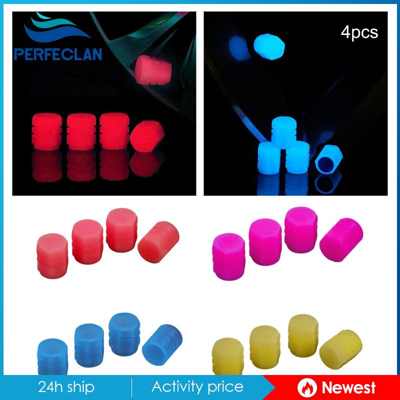 4 Nắp Van Bánh Xe Phát Sáng