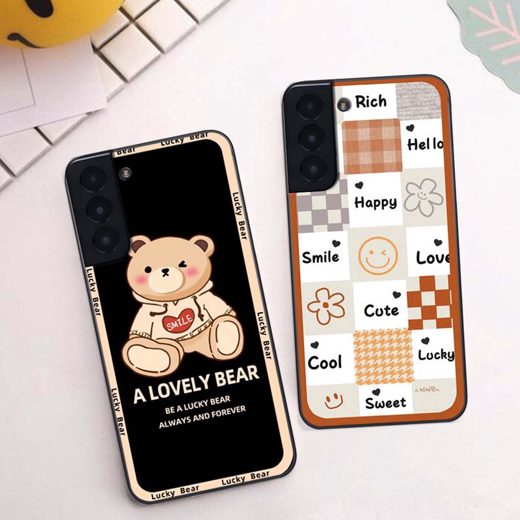 Ốp Samsung S21 / S21 Fe bộ hình dẫ thương cute . Vỏ lưng SS giá rẻ
