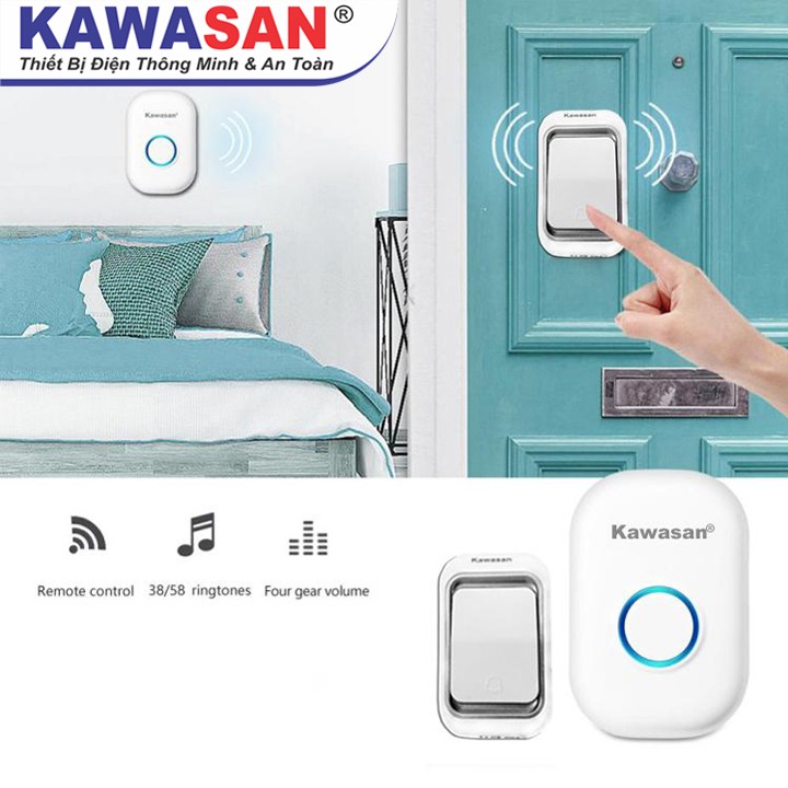 Chuông cửa không dây Kawasan DB668A