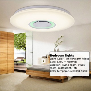 Bộ đèn trần hiện đại có loa bluetooth