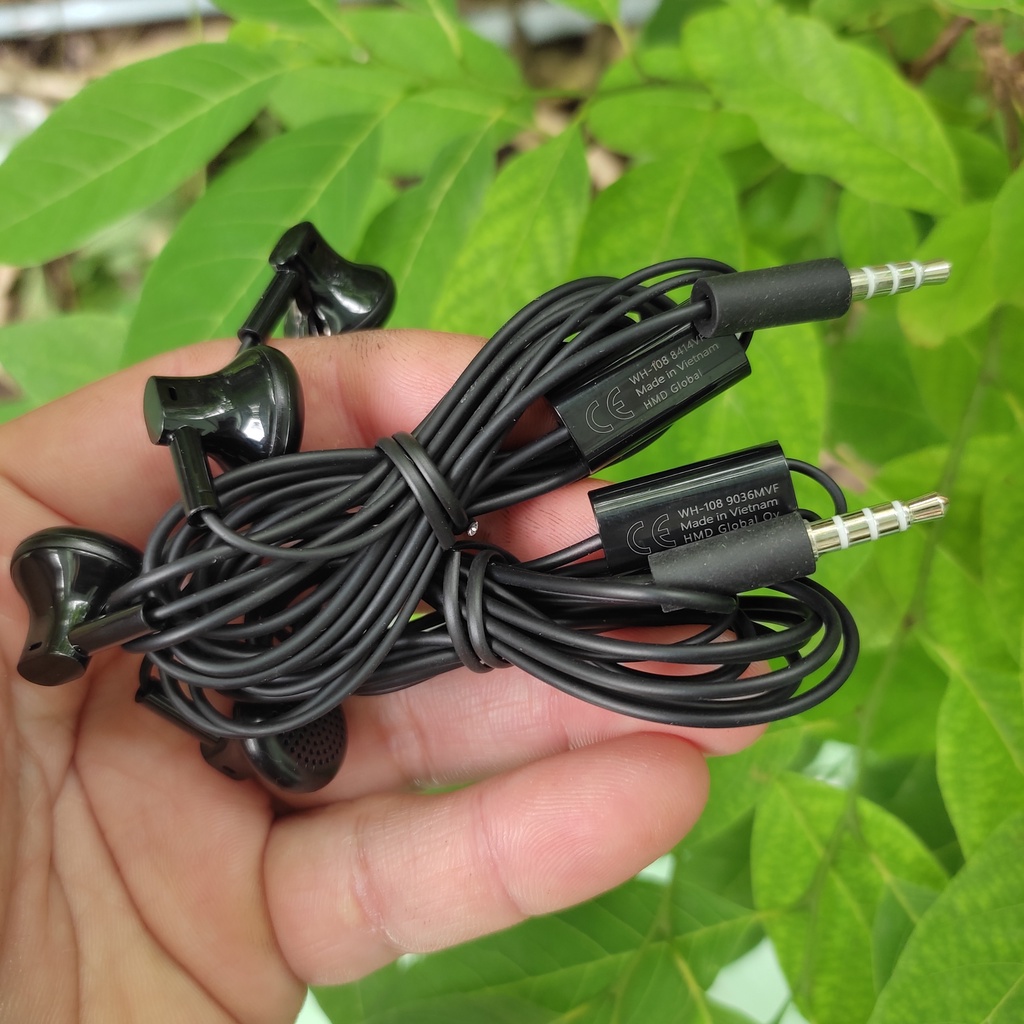 Tai nghe Nokia  bóc máy tương thích mọi loại smartphone