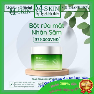 Bột rửa mặt nhân sâm MQSkin 50g ( Chính Hãng ) MQSKIN bột rửa mặt giúp làm sáng da, giảm thâm mụn, tàn nhang