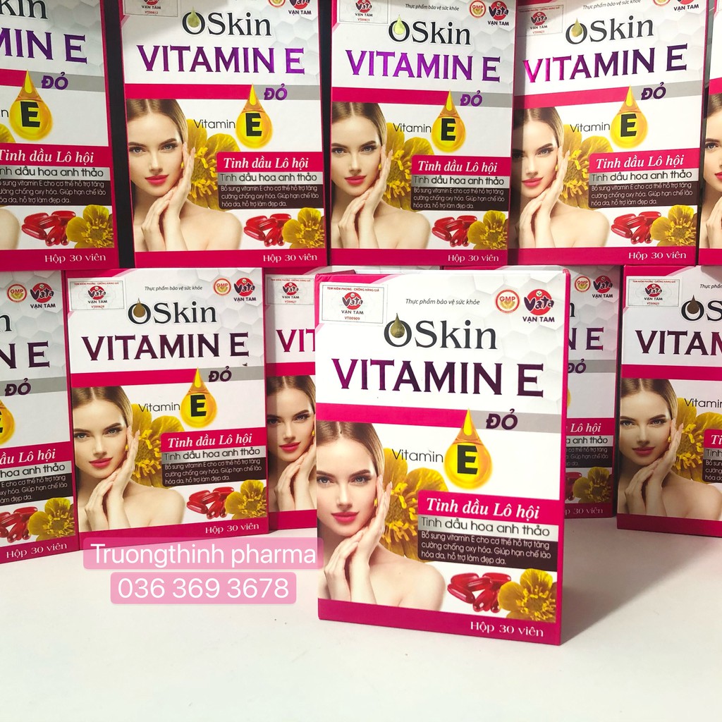 OSkin Vitamin E đỏ | Thế Giới Skin Care