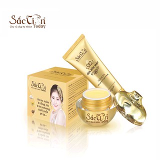 Combo kem nám trắng da tàn nhang đồi mồi sắc tiên today 8g - 15g - 18g -25g - 30g và sữa rửa mặt sắc tiên today 100ml