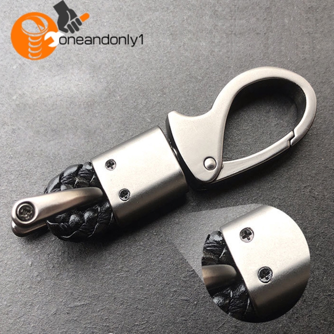 Móc chìa khóa bằng da PU thiết kế độc đáo cho xe hơi