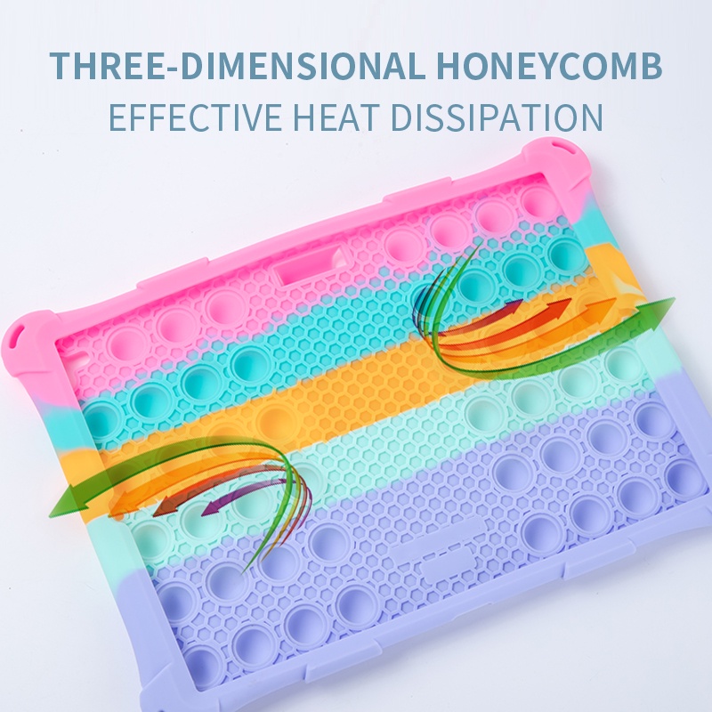 Ốp Điện Thoại Silicon Mềm Có Giá Đỡ Cho Teclast T40 Pro T40 Plus T40 5G M40 Pro P20HD T50