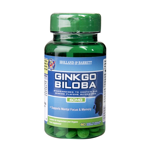 Viên uống bổ não Holland & Barrett Maximum Strength Ginkgo Biloba