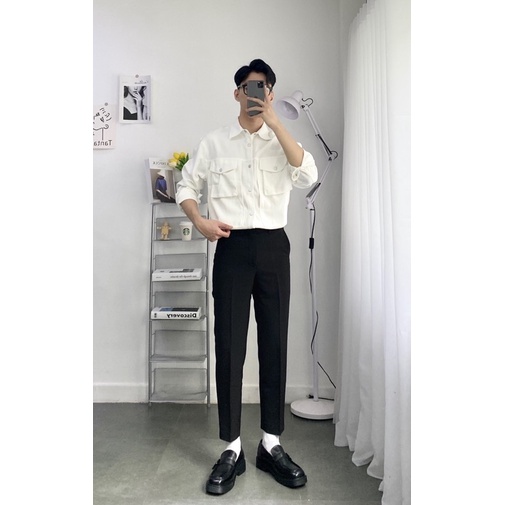 Sơmi Tay Dài 5001 (hình chụp thật) | BigBuy360 - bigbuy360.vn