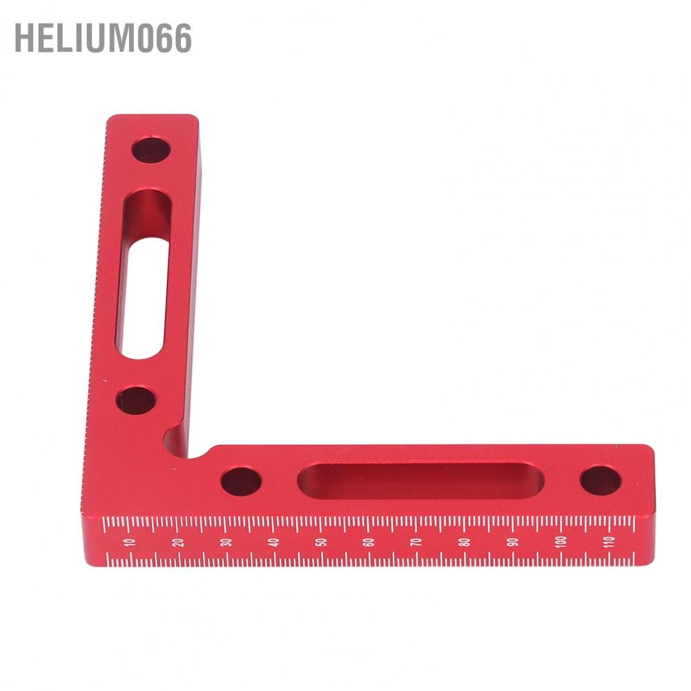 2 cái Kẹp định vị góc phải 90 độ Thước vuông hình chữ L bằng nhôm Hợp kim chế biến gỗ Công cụ thợ mộc Helium066