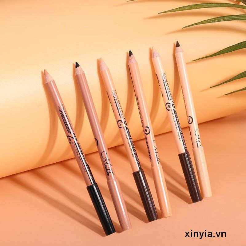 Bút Kẻ Mắt Menow Thiết Kế Hai Đầu Chống Thấm Nước Không Dễ Phai Màu Lâu Trôi