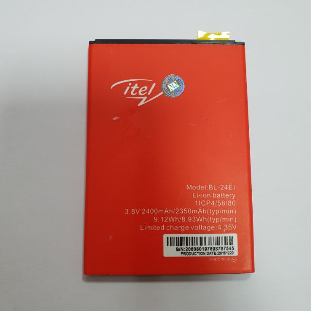 Pin điện thoại itel 1508 plus