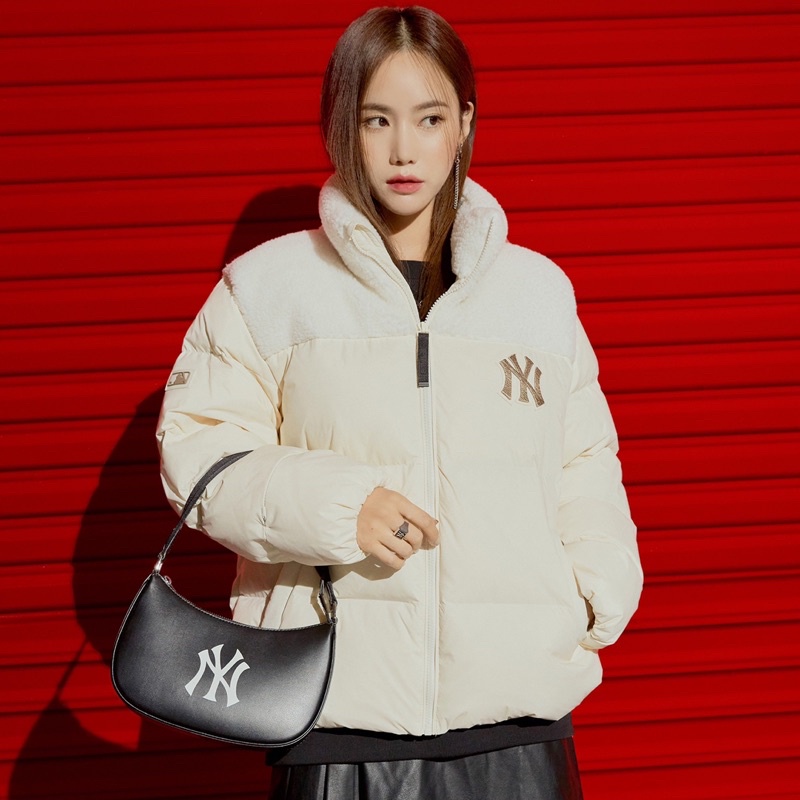 túi kẹp Big logo solid hobo bag MIb siêu xinh hàng FULL TAG