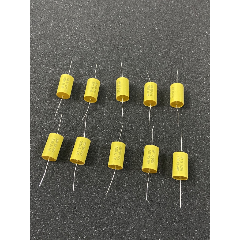 Túi 10 con tụ 4.7 uf cản loa treble giá siêu rẻ làm lọc loa phân tần loa