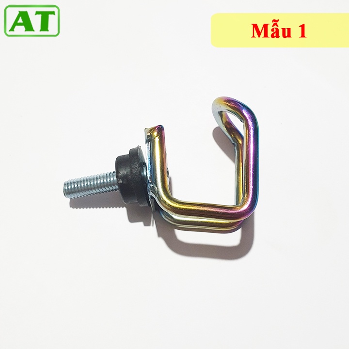 Móc Treo Đồ TiTan Xe Máy Chữ U 7 Màu Hàng Đẹp