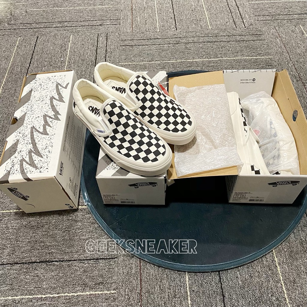 [GeekSneaker] Giày Vans Vault Checkerboard 🔥 2020 | BigBuy360 - bigbuy360.vn
