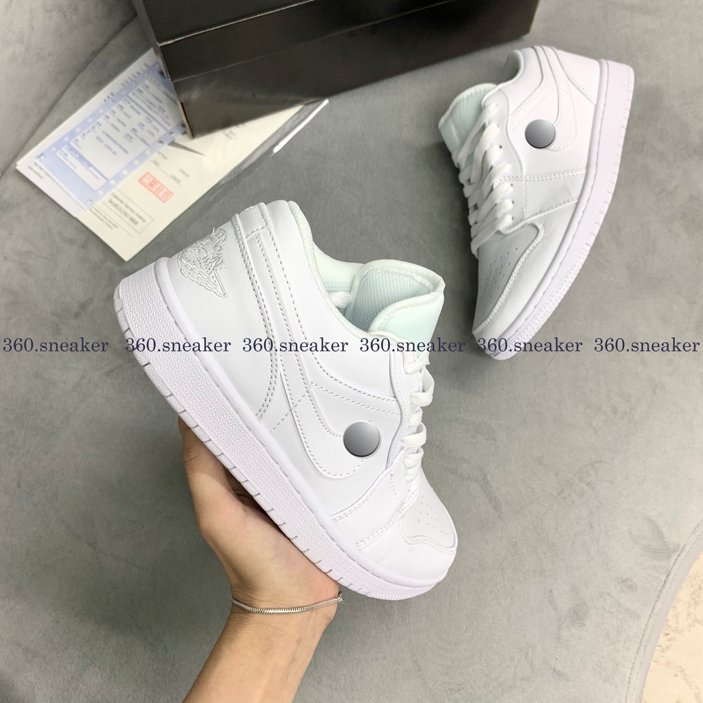 GIÀY THỂ THAO TRẮNG FULL THẤP ⚡CHUẨN 1:1⚡,GIÀY SNEAKER NAM NỮ | BigBuy360 - bigbuy360.vn