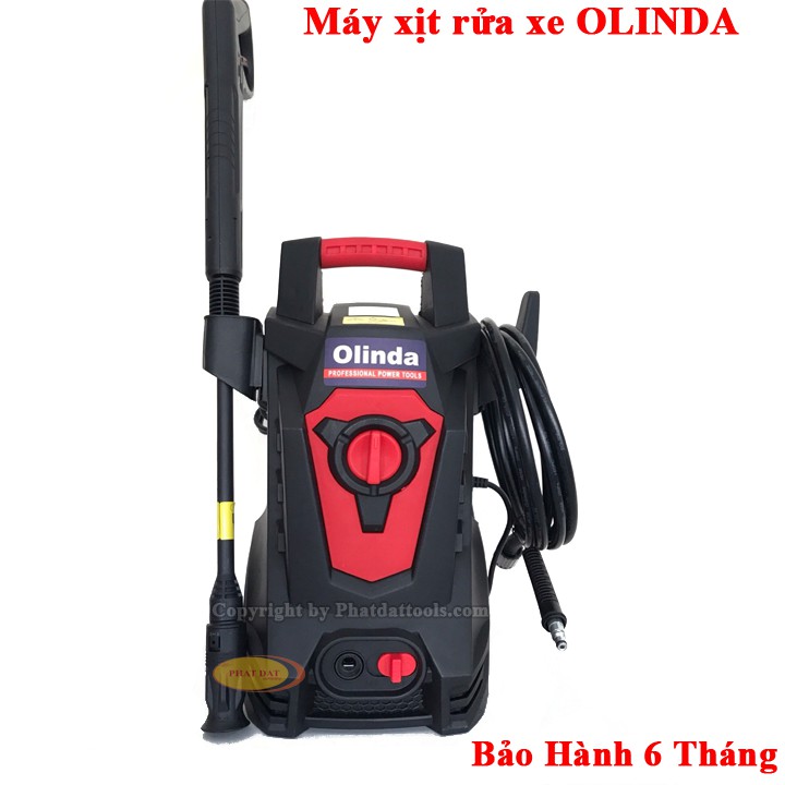 Máy Xịt Rửa Xe Gia Đình Cao Cấp OLINDA 1200W-Bảo Hành 6 Tháng