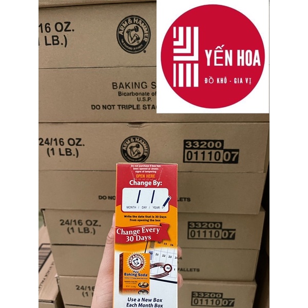 Bột Baking Soda USA - Bột Đa Công Dụng 454g - Date 01/2025