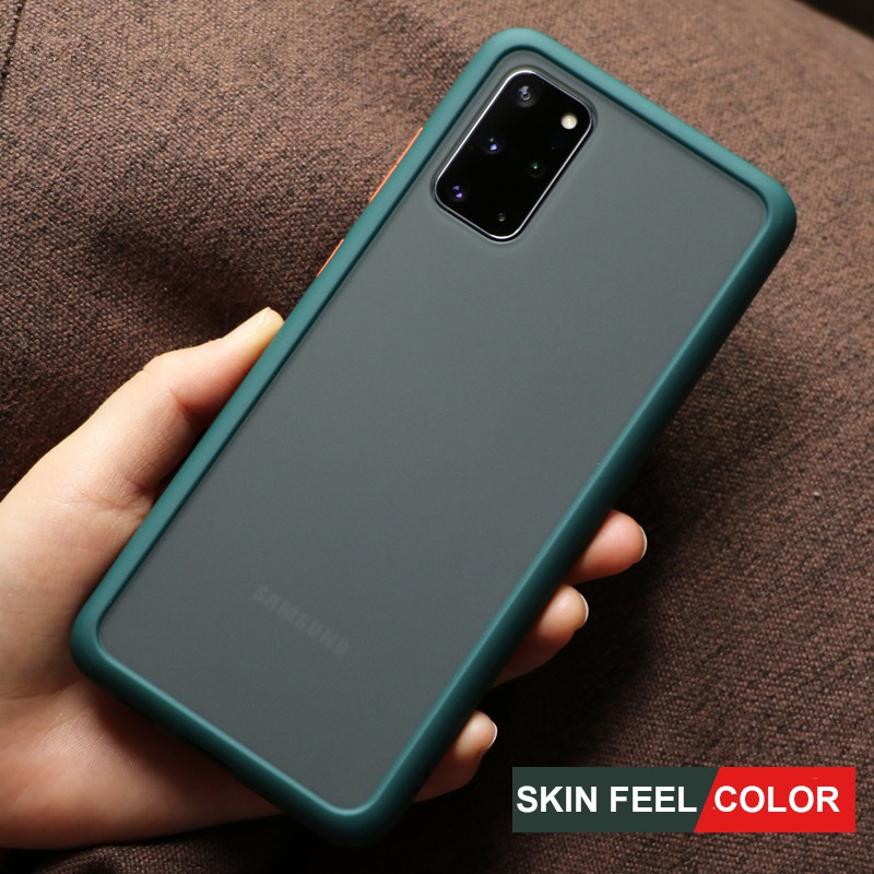 Luxury shockproof case for Samsung Galaxy note20 Ultra Note 20 20+ plus Hybrid Matte Cover
