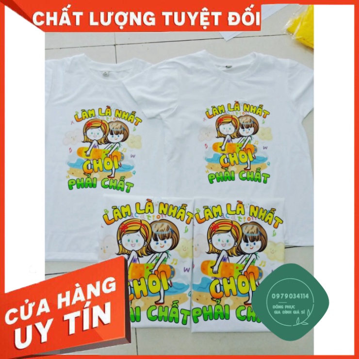Áo thun giá sỉ  ÁO DU LỊCH CHO GIA ĐÌNH TEAM NHÓM CÔNG TY ĐI BIỂN GIÁ RẺ