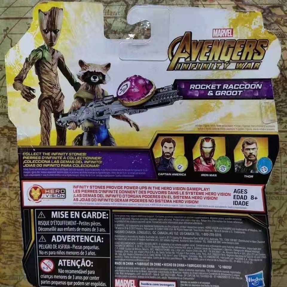 Nhân Vật Siêu Anh Hùng Marvel 6 Inches 
 Nhân Vật Groot Trong Phim Người Cây Cao Cấp