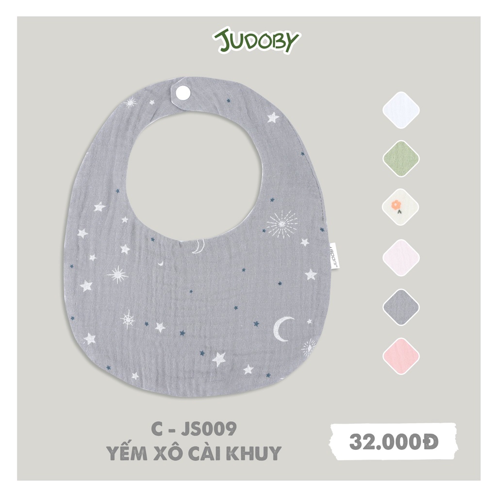 💥 Khăn yếm/Khăn tam giác xô cao cấp cho bé Judoby Dokma JS009