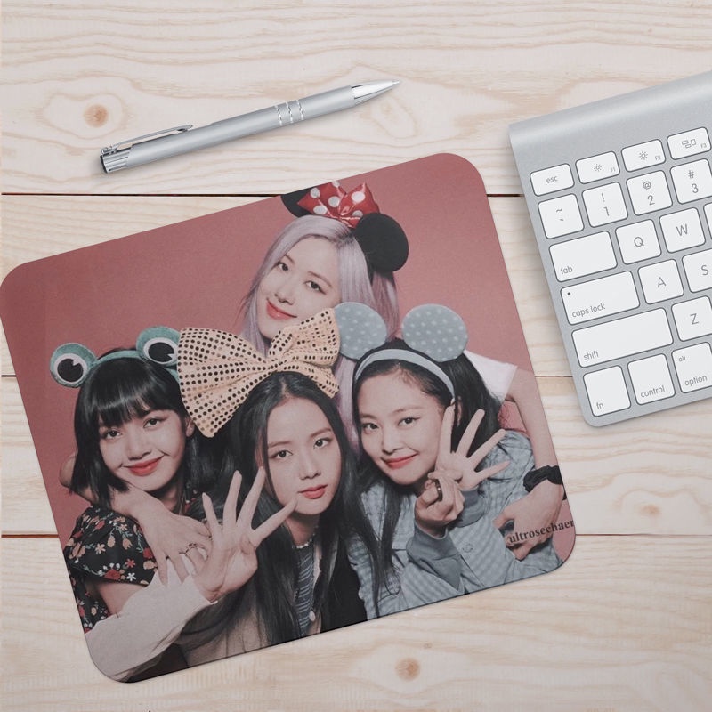 Tấm lót chuột BLACKPINK - BLINKs (LISA, JISOO, JENNIE, ROSÉ) - Mouse Pad Gaming in theo yêu cầu đủ kích thước