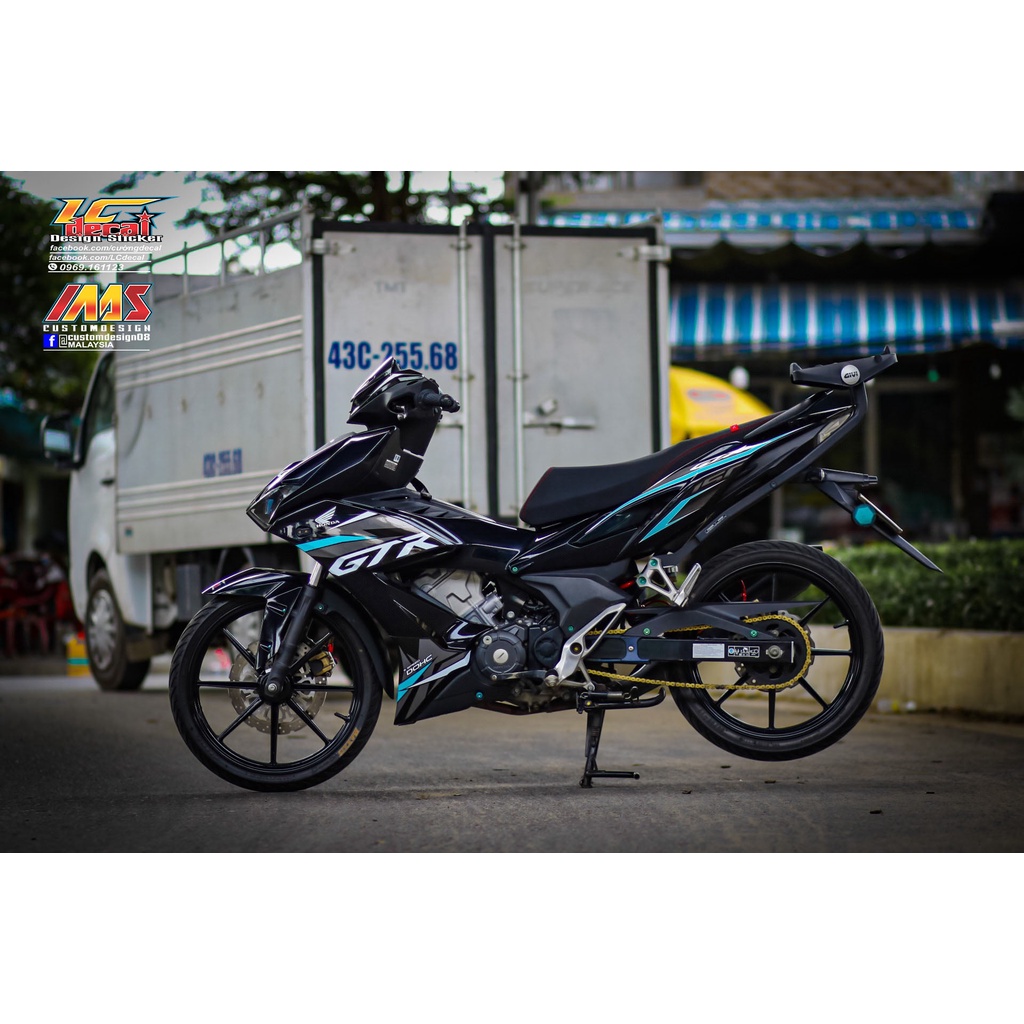 Tem rời Winner x đen gtr xanh xám trắng