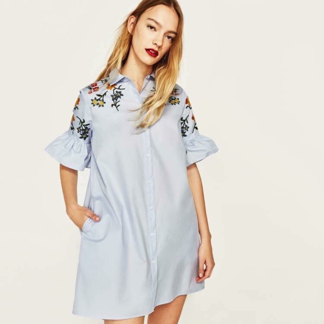 Đầm Zara về hàng 😍😍😍 hàng xuất dư 2 lớp ,có lớp lót dày dặn k sợ lộ