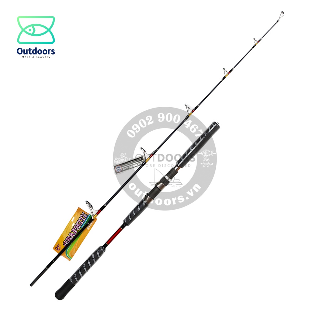 Cần câu Pioneer Giant Trevally SP 5'8 12-20LB, 15-30LB