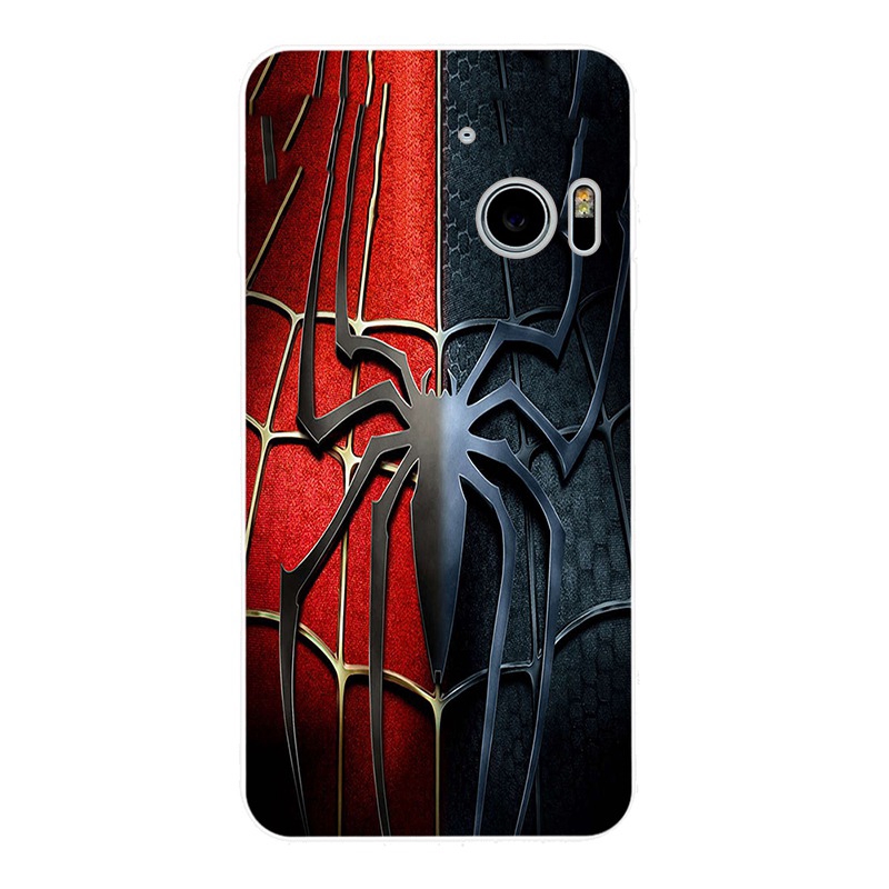 HTC Desire M10 U Ultra U11 X9 10 Pro EVO M9 12 Plus Spiderman pattern-4 Soft Silicon Case Cover