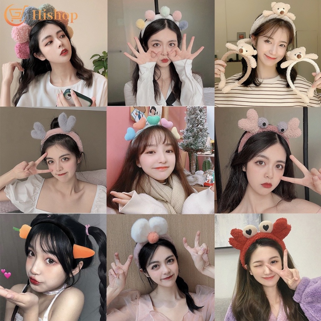 [Tổng hợp] Cài tóc, bờm tóc các nhân vật hoạt hình, thú bông, gấu Lotso nhiều mẫu đa dạng cực xinh xắn cho bạn gái