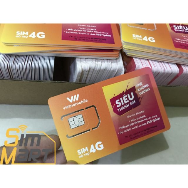 Khuyến Mãi Khủng Combo10 Siêu Thánh Sim 4g Vietnamobile Miễn Phí