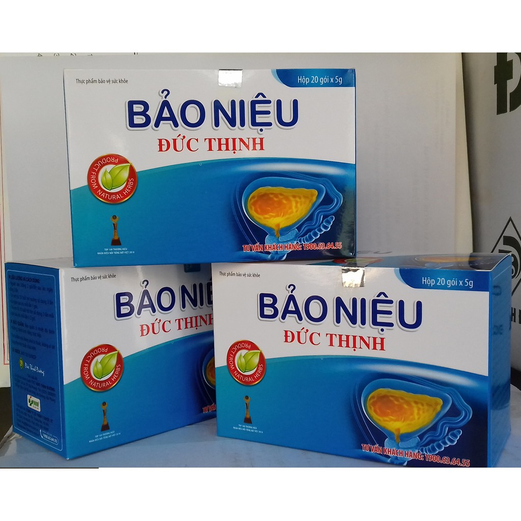 Viên Hoàn Bảo Niệu Đức Thịnh - dành cho người gặp chứng tiểu dầm, tiểu nhiều, tiểu không tự chủ, tiểu buốt, tiểu rắt