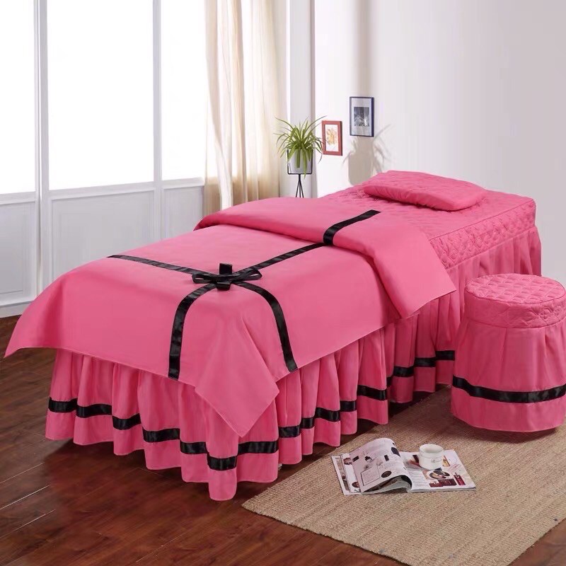 Bộ ga trọn bộ 4 món gồm chăn ,ga ,vỏ gối ,bọc ghế