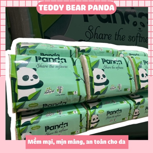 [Combo 30 gói] Giấy rút PANDA 3 lớp mềm mại mịn màng