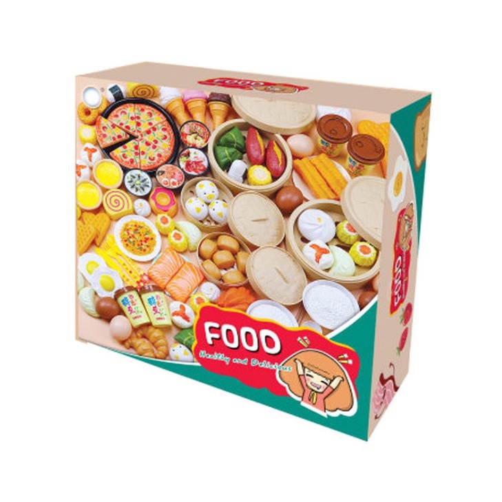 Bộ Đồ Chơi Nhà Bếp Nấu Ăn Bánh Bao Cho Bé 88 Chi Tiết Đa Dạng, Hấp Dẫn