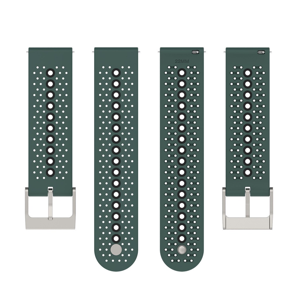 Dây đeo silicon 20mm cho đồng hồ thông minh Xiaomi Huami Amazfit Bip Lite/ Bip U Pro/ GTS 3 2 2e/ Gts 2 Mini