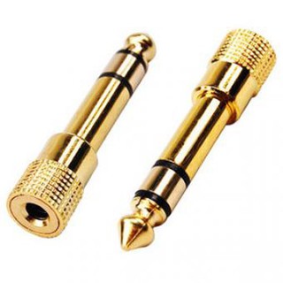 Đầu chuyển từ jack 6ly sang lỗ 3.5ly loại Tốt