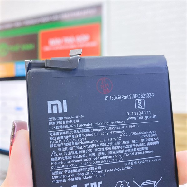 Pin Xiaomi Redmi 9 / Redmi Note 9 / 10X 4G - BN54