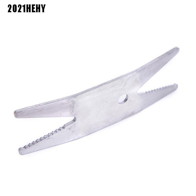[2021HE] Guitar Bass Stainless steel Multi-tool Spanner Wrench Knob Jack Tuner Bushing #HY