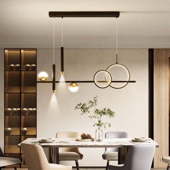 (Video+ảnh thật) Đèn thả bàn ăn,đèn thả trần kiểu dáng hiện đại trang trí nội thất phòng khách bếp phong cách sang trọng