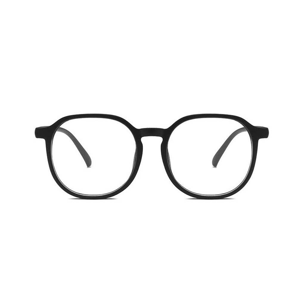 Mắt Kính Chống Bức Xạ Gọng Vuông Màu Đen Phong Cách Hàn Quốc Dành Cho Nữ