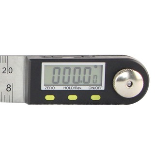 Thước Đo Góc Điện Tử 200mm 3 Nút Chỉnh Độ Chính Xác Cao