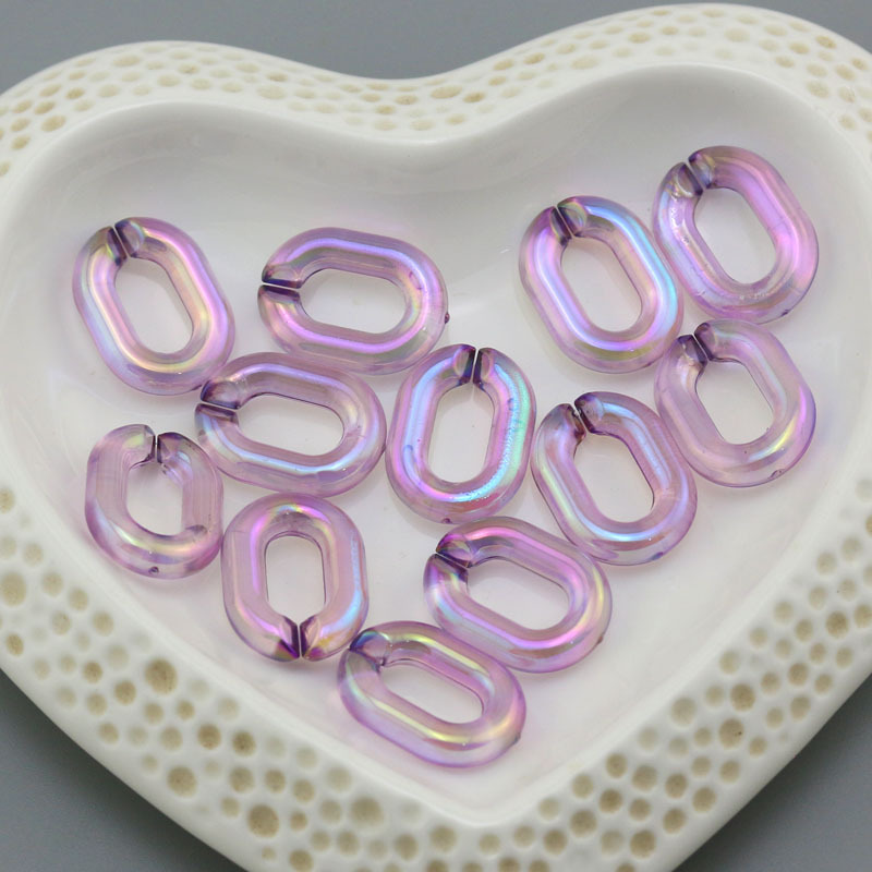 Set 10 Phụ Kiện Làm Túi Xách Sáng Tạo Kích Thước 20x14mm