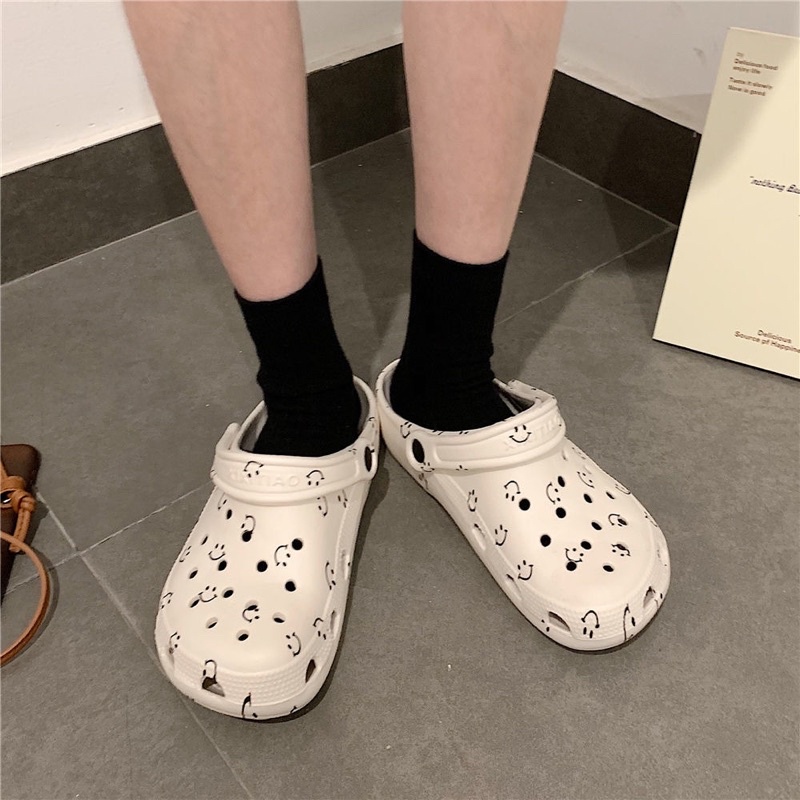 Sục Crocs Mặt Cười