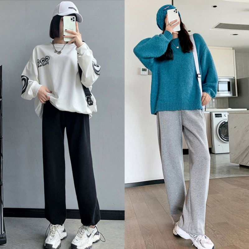 Quần Jogger Bo Gấu - Rút Dây Ống Mặc 2 Kiểu Cullotes Và Jogger Ullzang phong cách Hàn Quốc. VL18